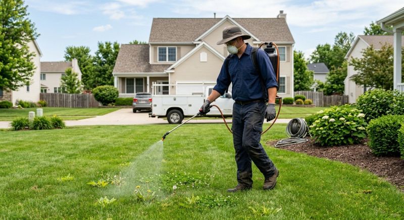 Lawn Weed Spraying Service