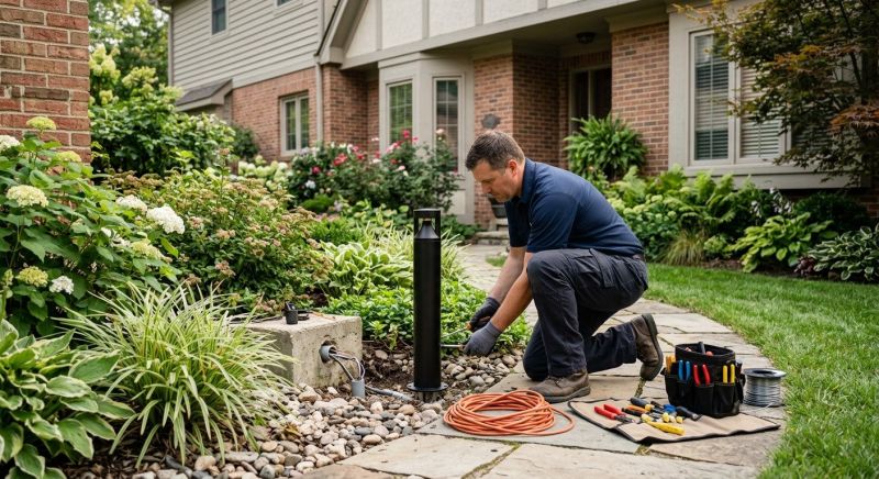 Landscape Lighting Repair in Kansas City, MO